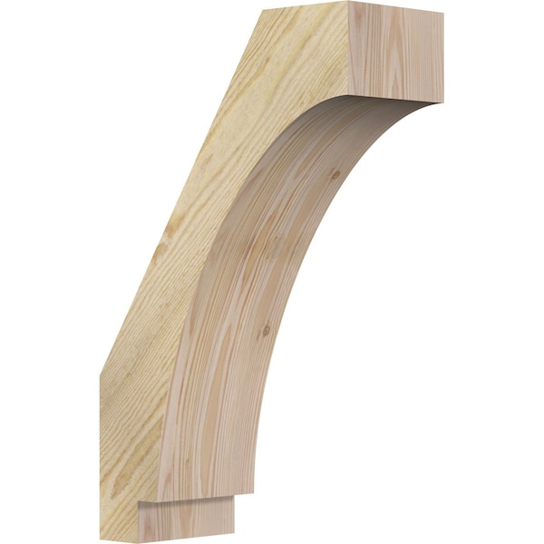 Ekena Millwork 6"W x 14"D x 22"H Imperial Rough Sawn Knee Brace, Douglas Fir BRC06X14X22IMP00RDF - main